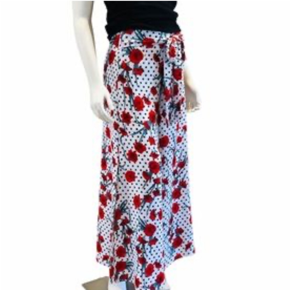Forever 21 Polka Dot Wide Leg Pants Sz Small Women